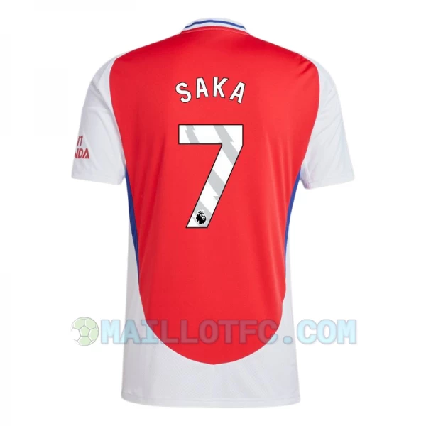 Maillot de Foot Arsenal FC Bukayo Saka #7 2024-25 Domicile Homme