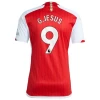 Maillot de Foot Arsenal FC Gabriel Jesus #9 2023-24 Domicile Homme