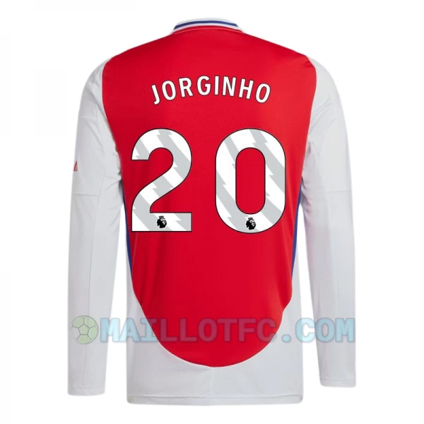 Maillot de Foot Arsenal FC Jorginho #20 2024-25 Domicile Homme Manches Longues