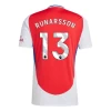 Maillot de Foot Arsenal FC Runarsson #13 2024-25 Domicile Homme