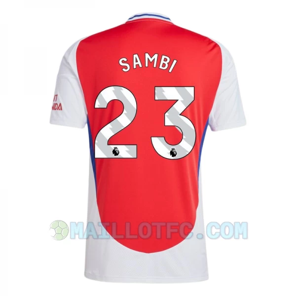 Maillot de Foot Arsenal FC Sambi #23 2024-25 Domicile Homme