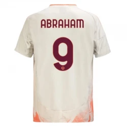 Maillot de Foot AS Roma 2024-25 Abraham #9 Extérieur Homme