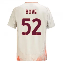 Maillot de Foot AS Roma 2024-25 Bove #52 Extérieur Homme