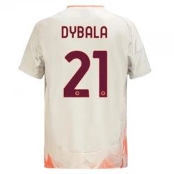 Maillot de Foot AS Roma 2024-25 Paulo Dybala #21 Extérieur Homme