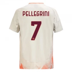 Maillot de Foot AS Roma 2024-25 Pellegrini #7 Extérieur Homme