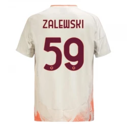 Maillot de Foot AS Roma 2024-25 Zalewski #59 Extérieur Homme