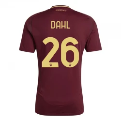 Maillot de Foot AS Roma Dahl #26 2024-25 Domicile Homme