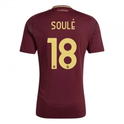 Maillot de Foot AS Roma Soule #18 2024-25 Domicile Homme