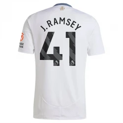 Maillot de Foot Aston Villa 2024-25 J.Ramsey #41 Extérieur Homme