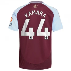 Maillot de Foot Aston Villa Kamara #44 2024-25 Domicile Homme