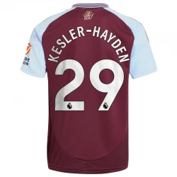 Maillot de Foot Aston Villa Kesler-hayden #29 2024-25 Domicile Homme