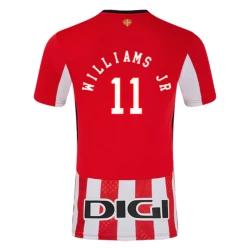 Maillot de Foot Athletic Club Bilbao Williams JR #11 2024-25 Domicile Homme