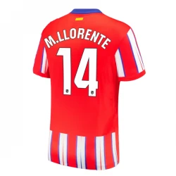 Maillot de Foot Atlético Madrid M.Llorente #14 2024-25 Domicile Homme