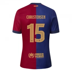 Maillot de Foot Barça Christensen #15 2024-25 Domicile Homme