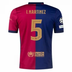 Maillot de Foot Barça I. Martinez #5 2024-25 Domicile Homme