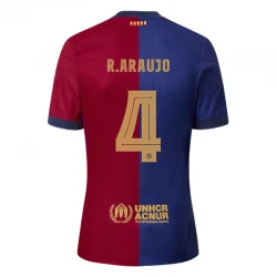 Maillot de Foot Barça R.Araujo #4 2024-25 Domicile Homme