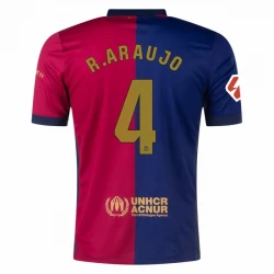 Maillot de Foot Barça Ronald Araujo #4 2024-25 Domicile Homme