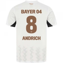 Maillot de Foot Bayer 04 Leverkusen 2024-25 Andrich #8 Extérieur Homme