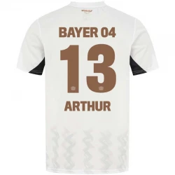 Maillot de Foot Bayer 04 Leverkusen 2024-25 Arthur #13 Extérieur Homme