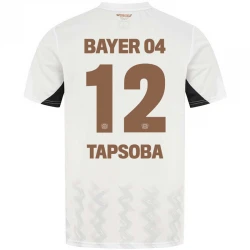 Maillot de Foot Bayer 04 Leverkusen 2024-25 Tapsoba #12 Extérieur Homme