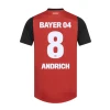 Maillot de Foot Bayer 04 Leverkusen Andrich #8 2024-25 Domicile Homme