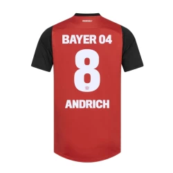 Maillot de Foot Bayer 04 Leverkusen Andrich #8 2024-25 Domicile Homme