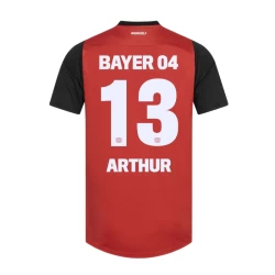 Maillot de Foot Bayer 04 Leverkusen Arthur #13 2024-25 Domicile Homme