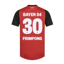 Maillot de Foot Bayer 04 Leverkusen Frimpong #30 2024-25 Domicile Homme