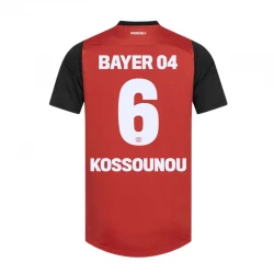 Maillot de Foot Bayer 04 Leverkusen Kossounou #6 2024-25 Domicile Homme