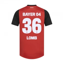 Maillot de Foot Bayer 04 Leverkusen Lomb #36 2024-25 Domicile Homme