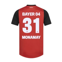 Maillot de Foot Bayer 04 Leverkusen Monamay #31 2024-25 Domicile Homme