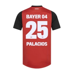 Maillot de Foot Bayer 04 Leverkusen Palacios #25 2024-25 Domicile Homme