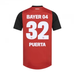 Maillot de Foot Bayer 04 Leverkusen Puerta #32 2024-25 Domicile Homme