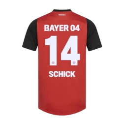 Maillot de Foot Bayer 04 Leverkusen Schick #14 2024-25 Domicile Homme