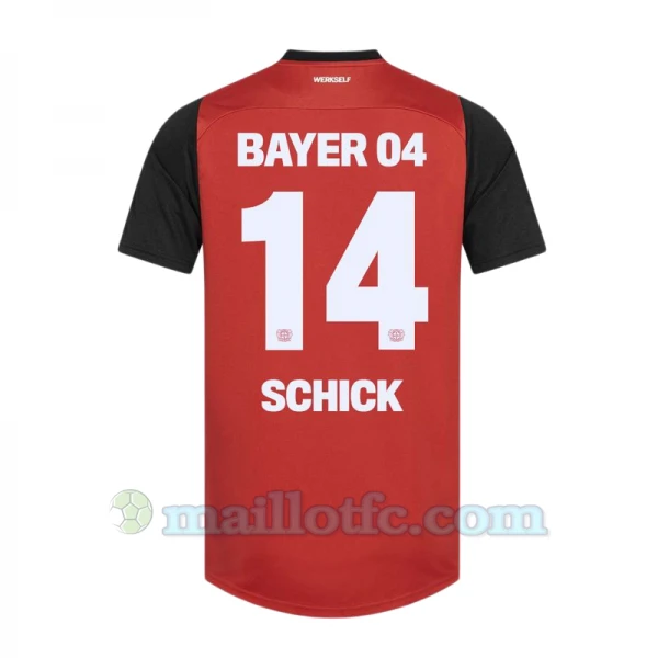 Maillot de Foot Bayer 04 Leverkusen Schick #14 2024-25 Domicile Homme