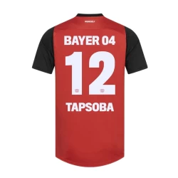 Maillot de Foot Bayer 04 Leverkusen Tapsoba #12 2024-25 Domicile Homme