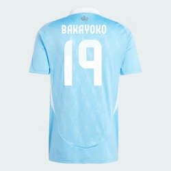 Maillot de Foot Belgique Bakayoko #19 Euro 2024 Extérieur Homme