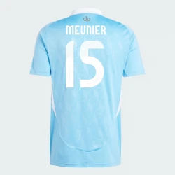 Maillot de Foot Belgique Meunier #15 Euro 2024 Extérieur Homme