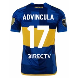 Maillot de Foot Boca Juniors ADVINCULA #17 2023-24 Domicile Homme