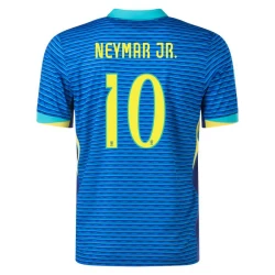 Maillot de Foot Brésil Neymar Jr #10 Copa America 2024 Extérieur Homme