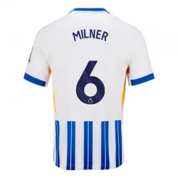 Maillot de Foot Brighton Hove Albion Milner #6 2024-25 Domicile Homme