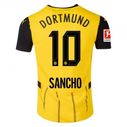 Maillot de Foot BVB Borussia Dortmund Jadon Sancho #10 2024-25 Domicile Homme