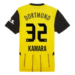 Maillot de Foot BVB Borussia Dortmund Kamara #32 2024-25 Domicile Homme