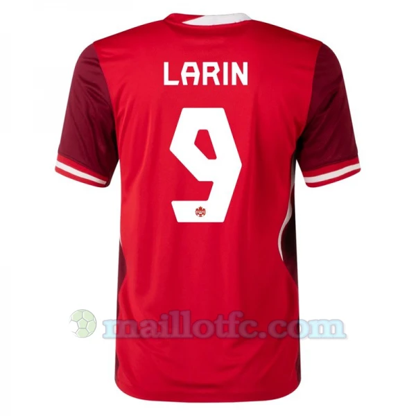 Maillot de Foot Canada Larin #9 Copa America 2024 Domicile Homme