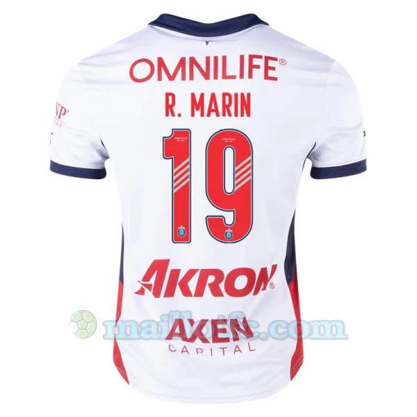 Maillot de Foot CD Guadalajara 2024-25 R. Marin #19 Extérieur Homme