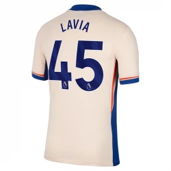 Maillot de Foot Chelsea FC 2024-25 Lavia #45 Extérieur Homme