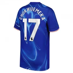 Maillot de Foot Chelsea FC Chukwuemeka #17 2024-25 Domicile Homme