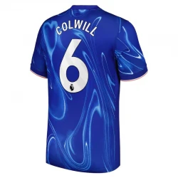 Maillot de Foot Chelsea FC Colwill #6 2024-25 Domicile Homme