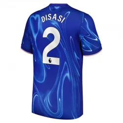 Maillot de Foot Chelsea FC Disasi #2 2024-25 Domicile Homme