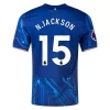 Maillot de Foot Chelsea FC N. Jackson #15 2024-25 Domicile Homme